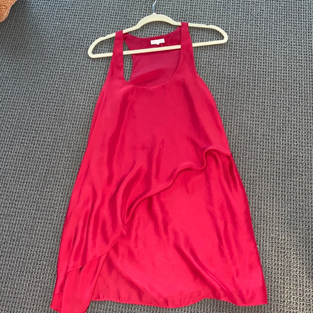 Anthropology Red Dress